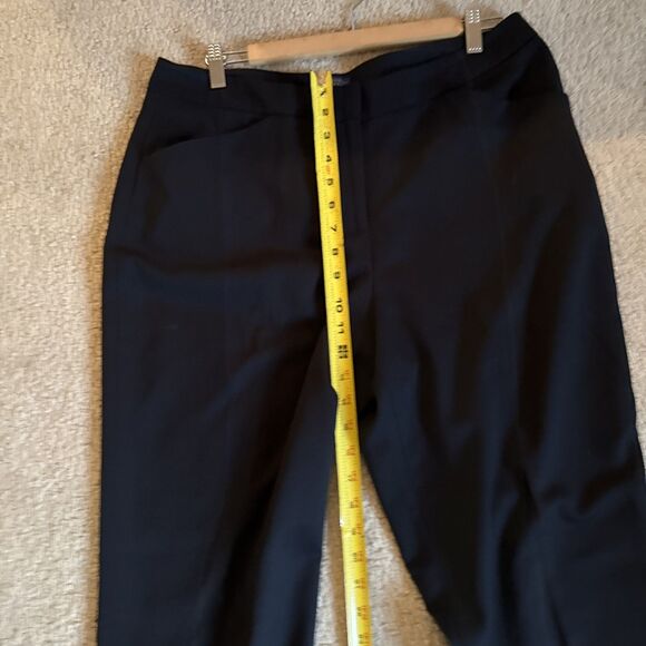 VTG Pendleton Navy 100% Virgin Wool Dress Pants High-Rise Blue | Sz 14/31W - Picture 7 of 11